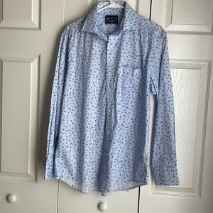 ⚓️⚓️. Mens Nautical Themed Long Sleeve Shirt.